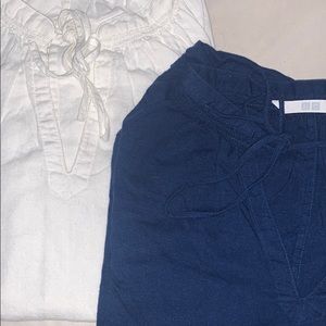 UNIQLO linen short sleeves